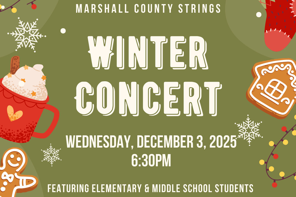 Winter Concert on Wednesday, December 3, 2025, at 6:30 pm, at the John Marshall High School Center for Performing Arts.