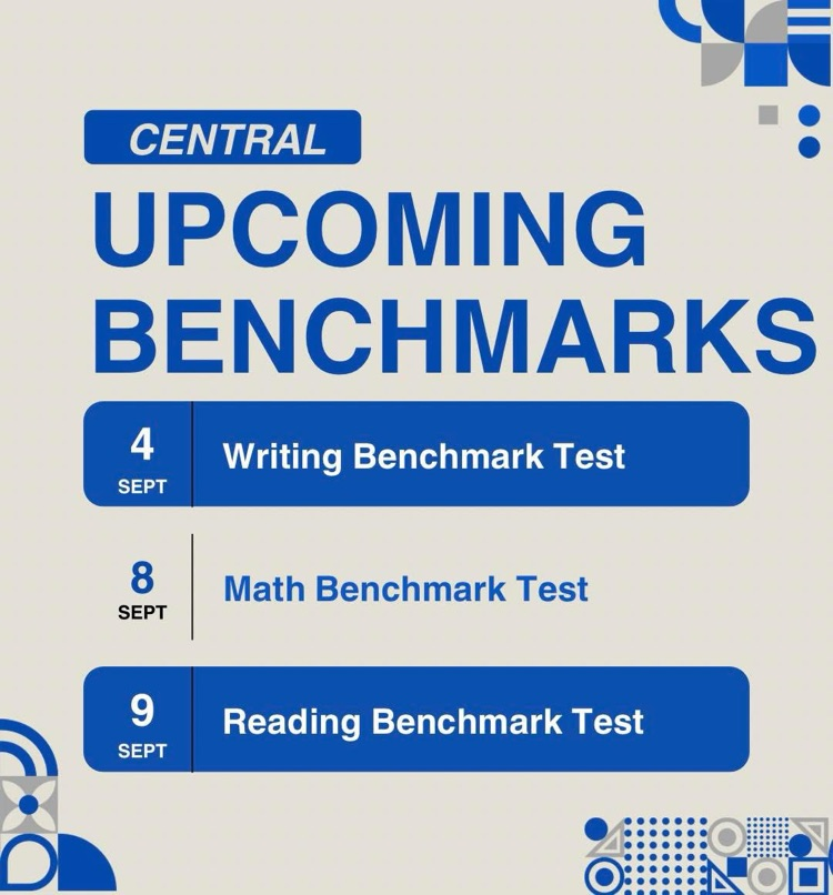 upcoming benchmarks Sept. 4, 8, and 9