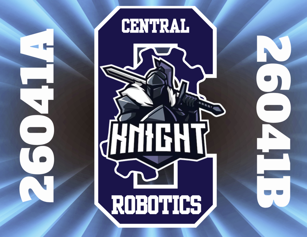 Central Robotics Logo of Knight in the letter "C"
