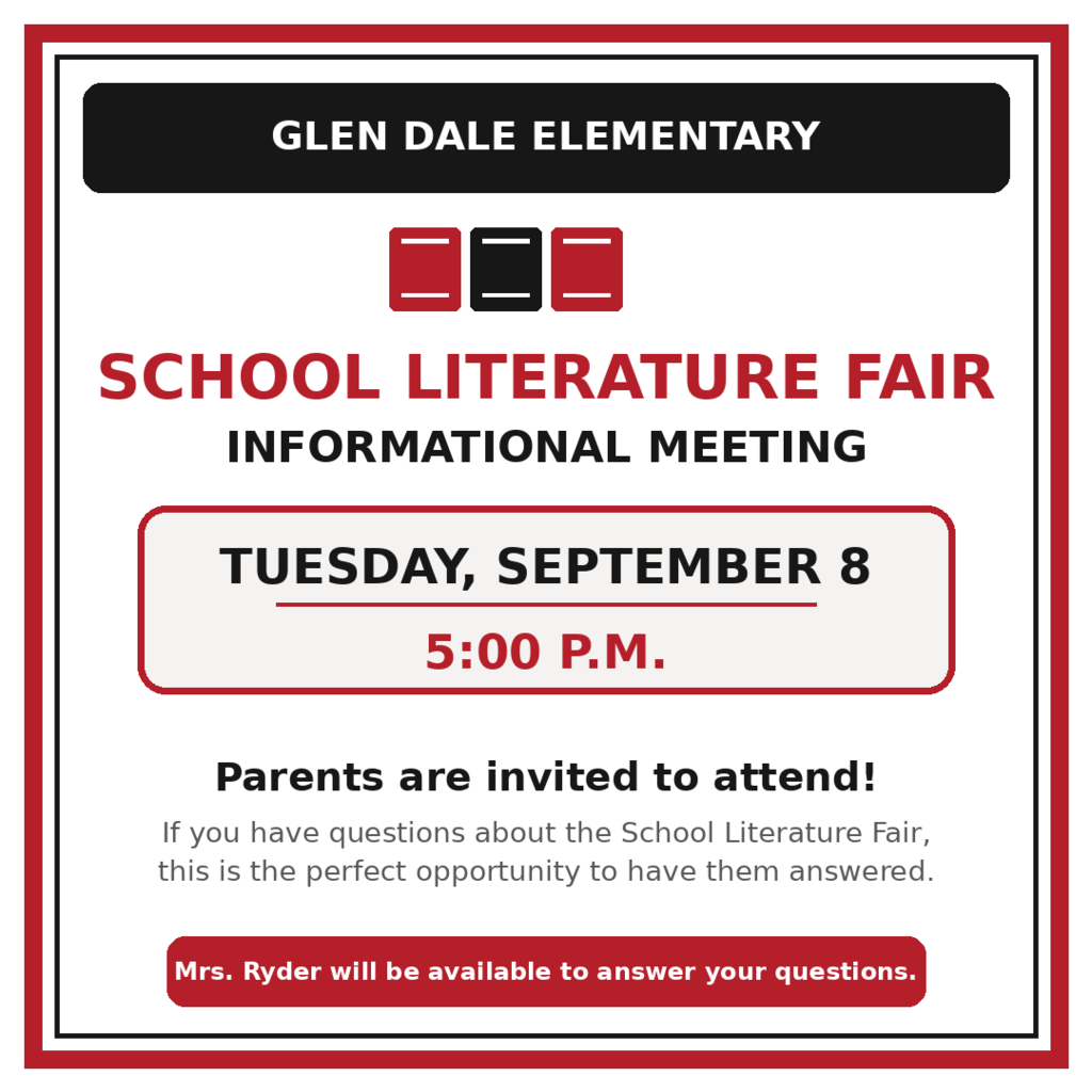 Literature Fair Informational Meeting