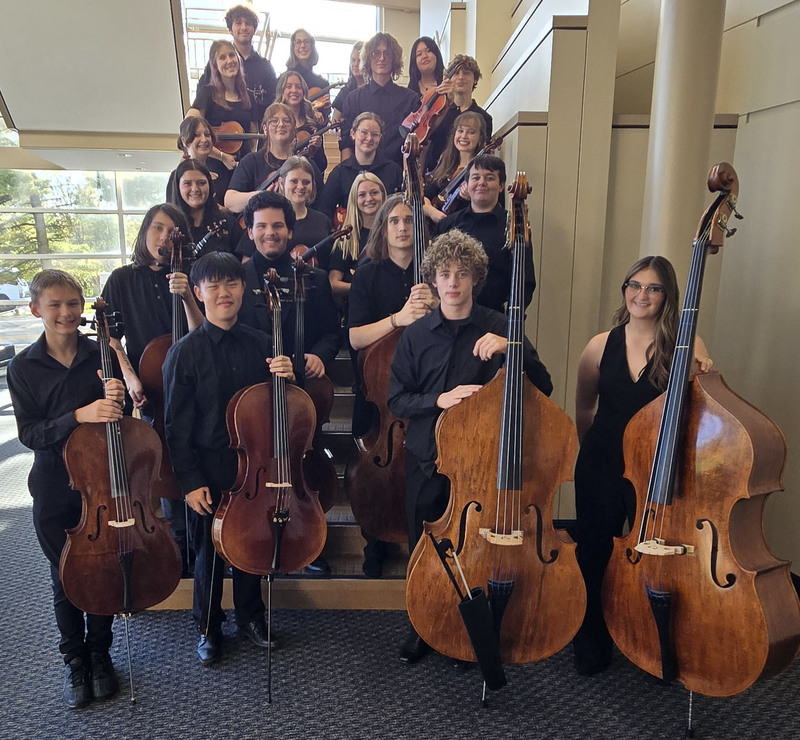 Twenty-three students from the Marshall County Strings Program