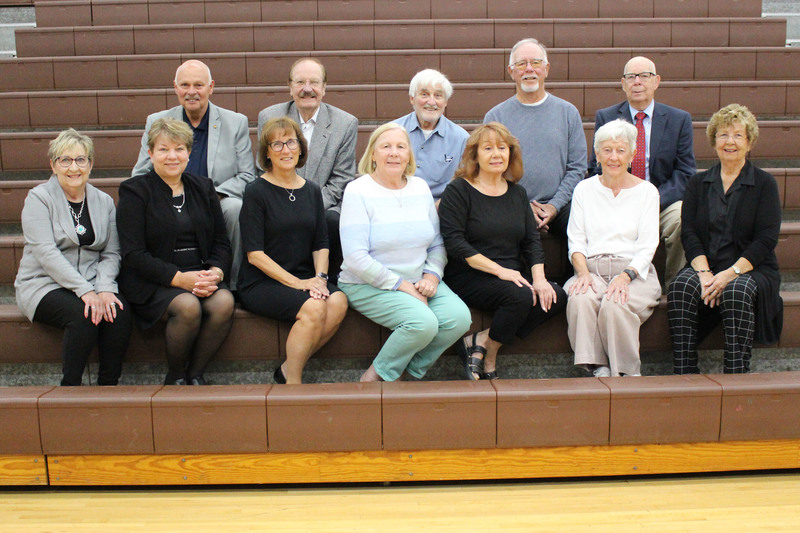 Pictured are former administrators, faculty and staff members who attended the celebration.
