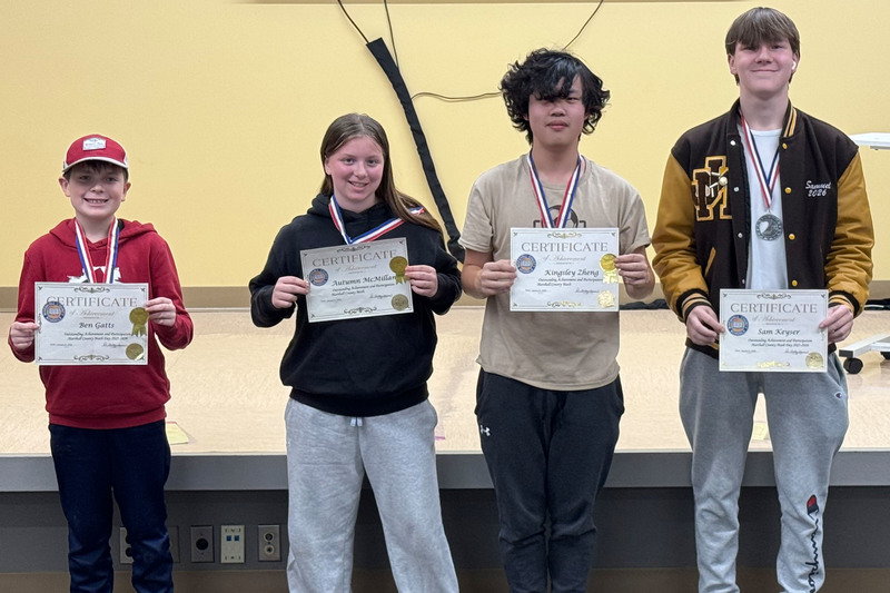 2026 2nd Place Marshall County Math Field Day Winners