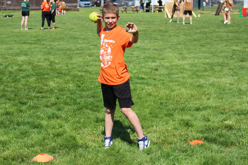 Marshall County Special Olympics Track& Field events.