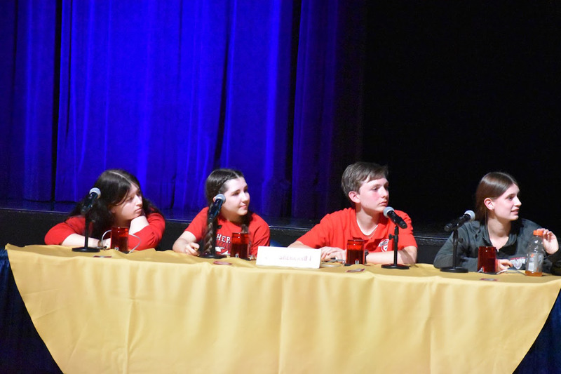 Sherrard Middle School West Virginia History Bowl Team 1