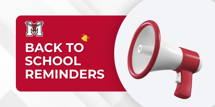 Back to School Reminders 2026