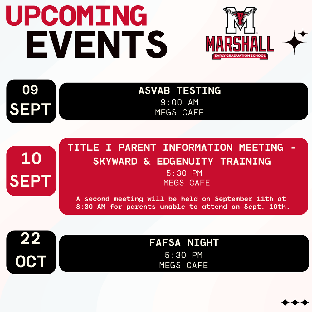 Upcoming Events