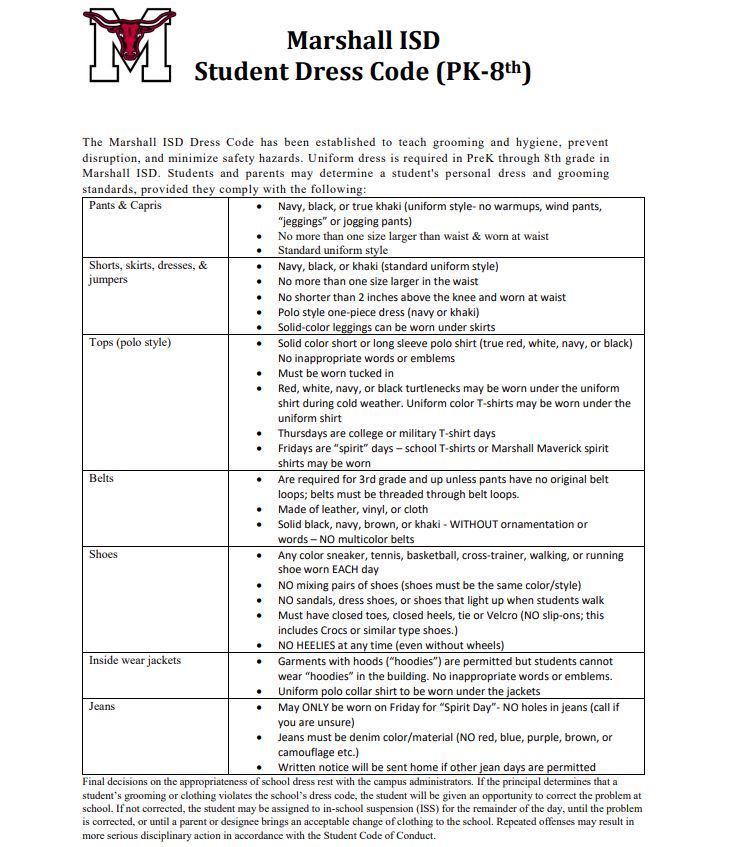 dress code