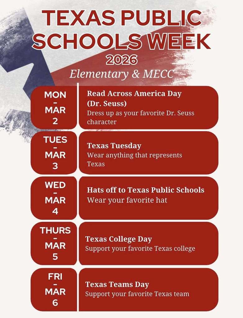 Texas Public School Week 26