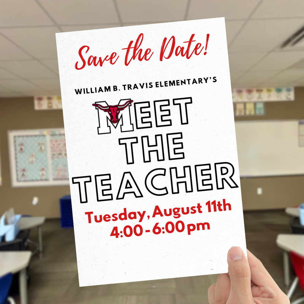 Meet the Teacher August 11th