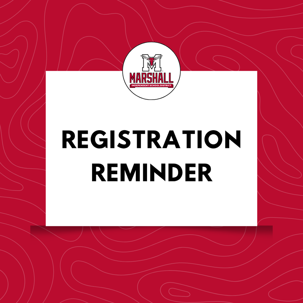 Registration Reminder