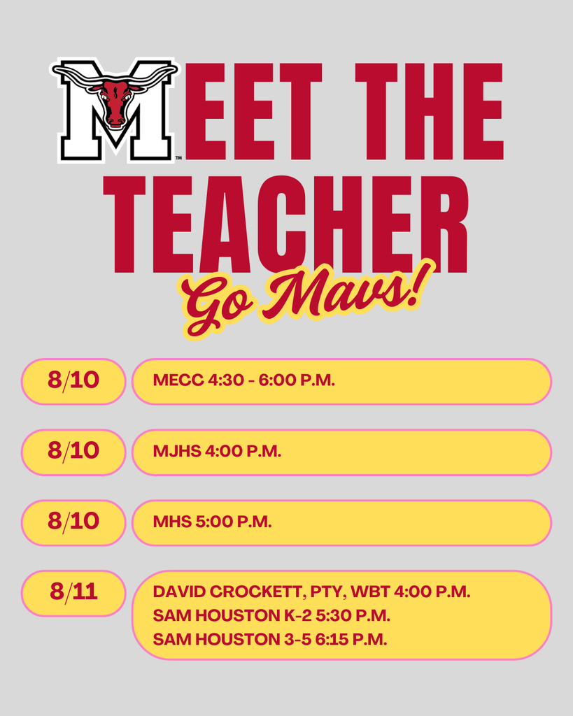 Meet the Teacher Dates 2026