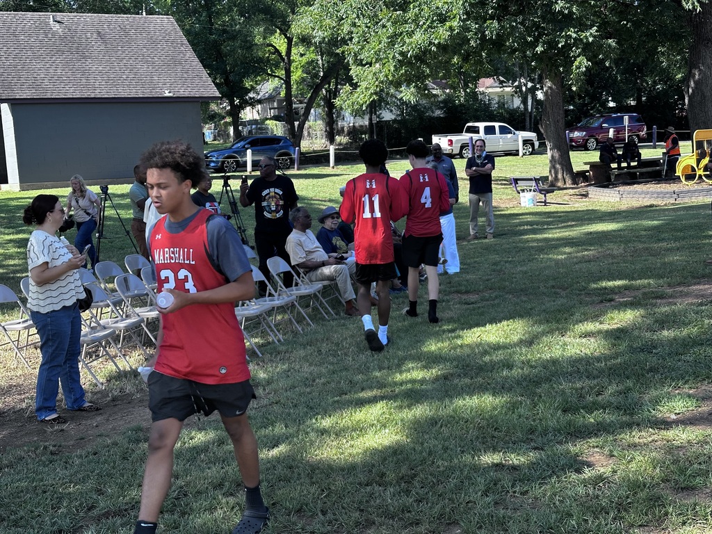 Marshall Basketball Programs - Smith Park Ribbon Cutting