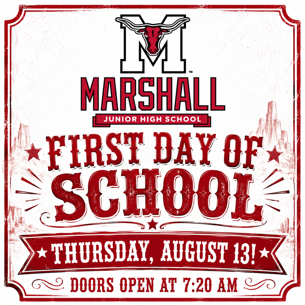 First day of school posting for August 13, doors open at 7:20 am