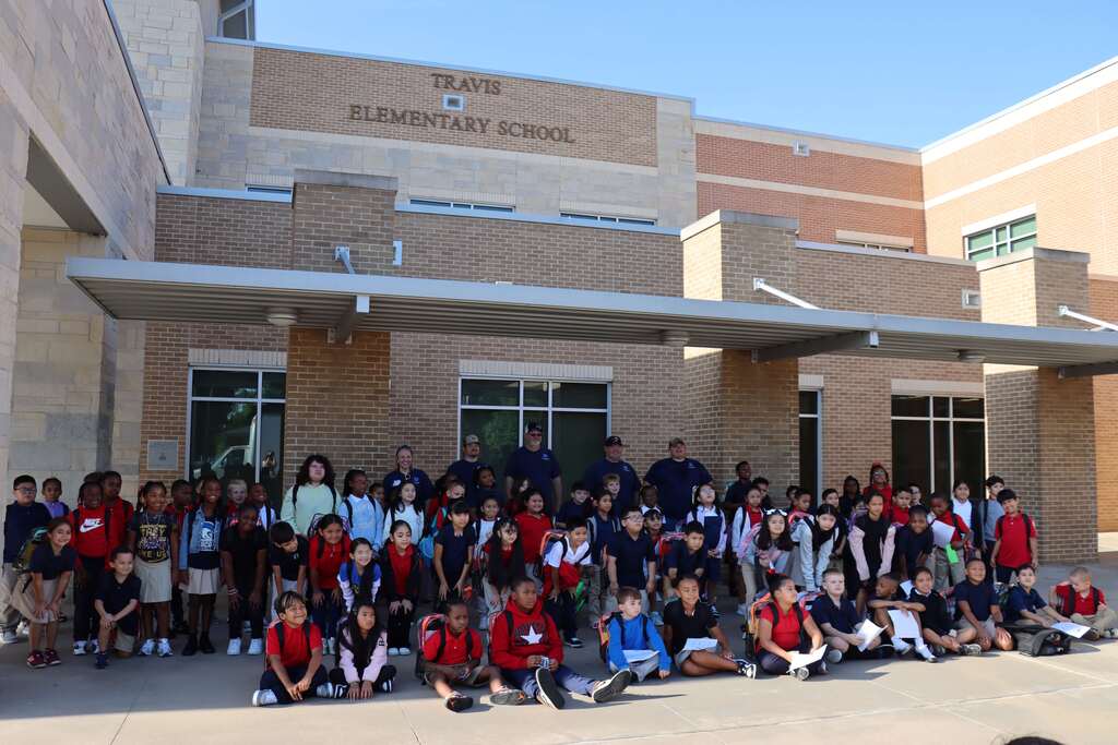 William B. Travis & Diversified Energy Backpack Donation