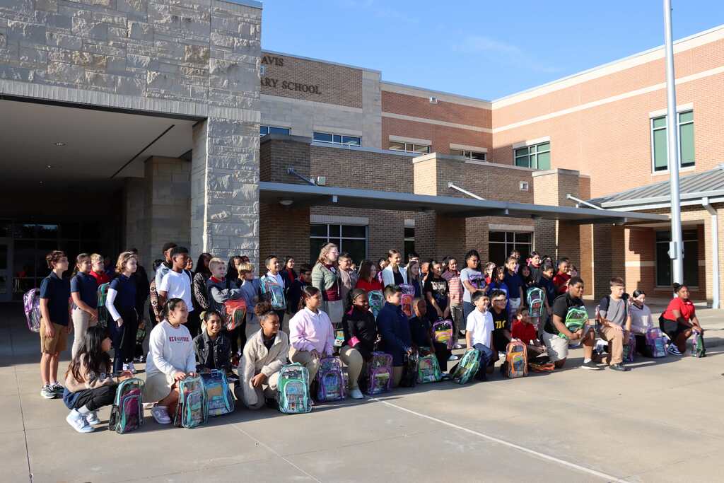 William B. Travis & Diversified Energy Backpack Donation