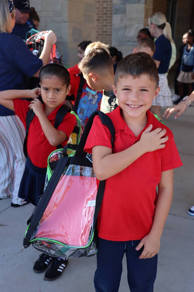 William B. Travis & Diversified Energy Backpack Donation