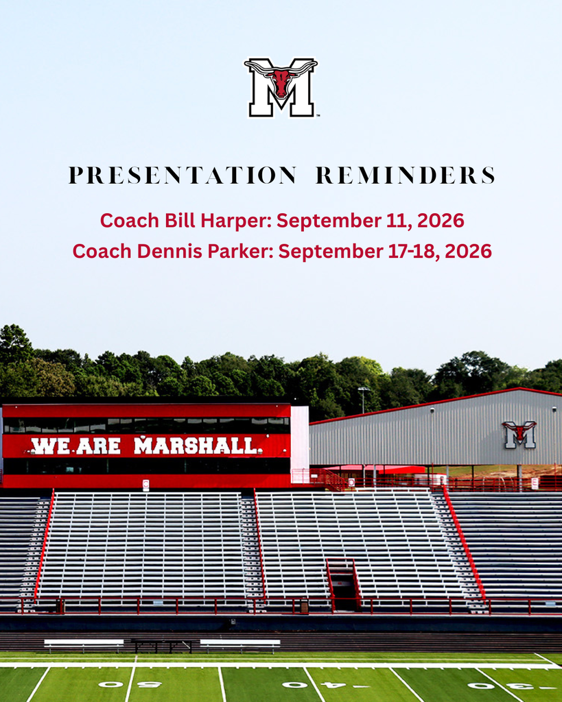 Presentation Reminders for Coach Harper and Coach Parker
