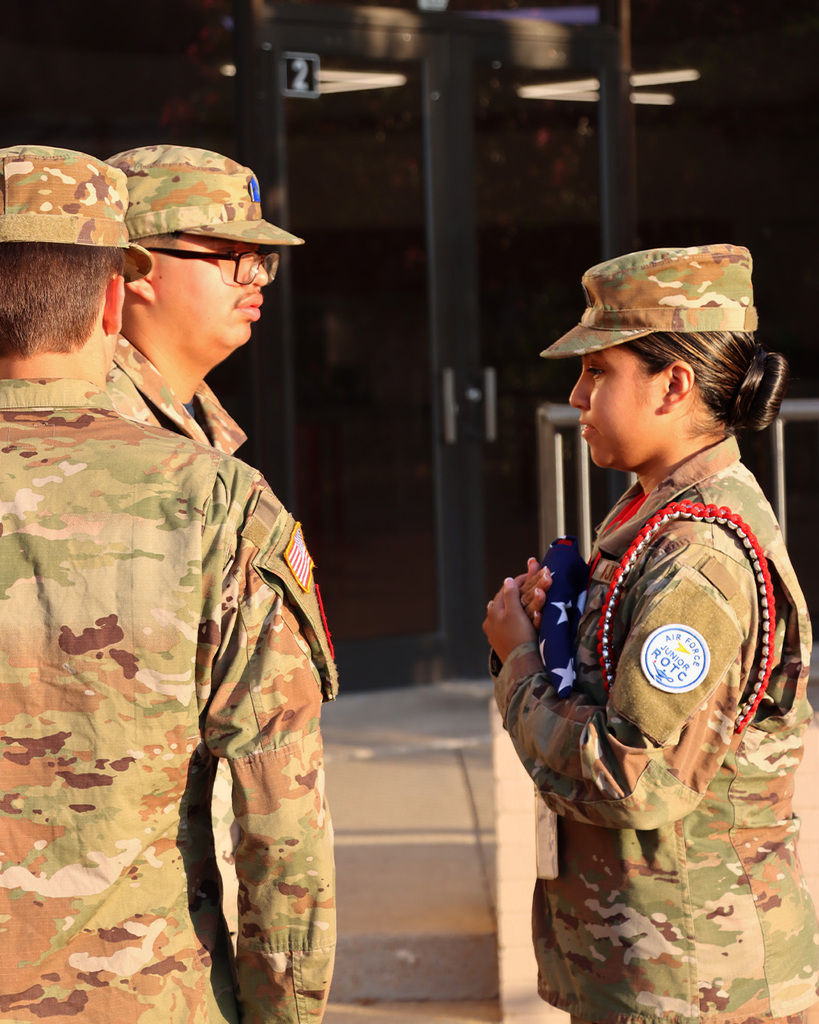 9/11 Remembrance with our JROTC