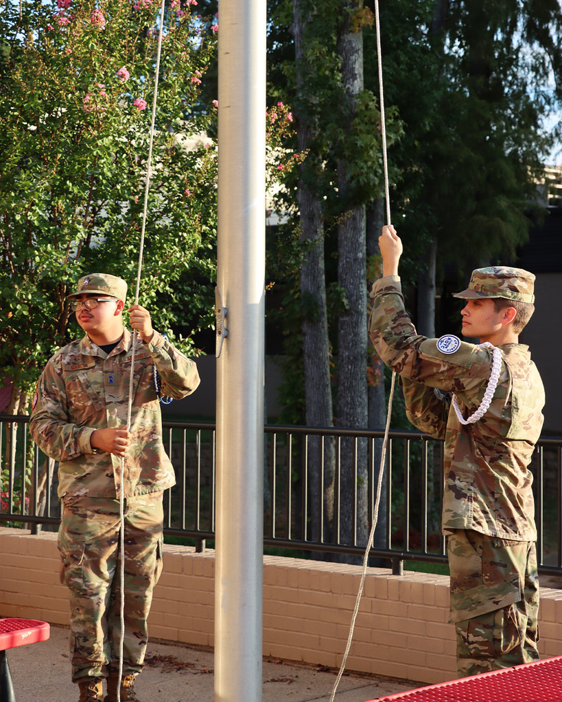 9/11 Remembrance with our JROTC
