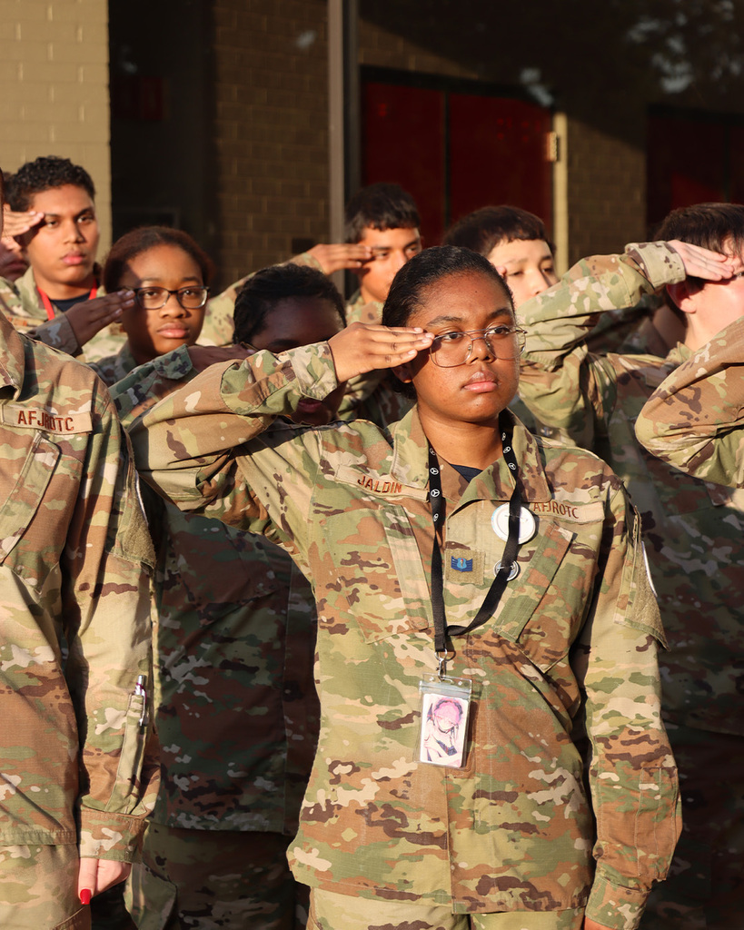 9/11 Remembrance with our JROTC