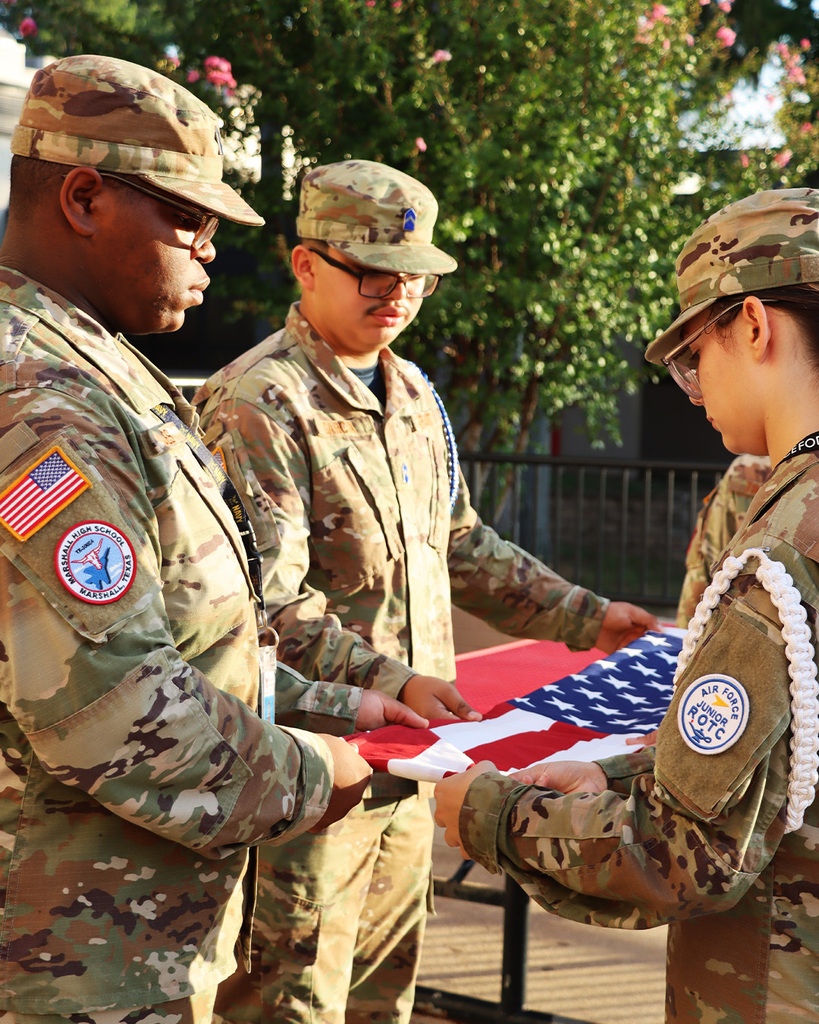 9/11 Remembrance with our JROTC