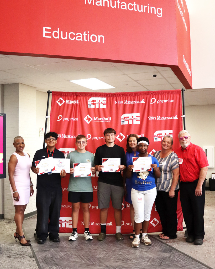 CTE Student Features and CTE Student of the Month
