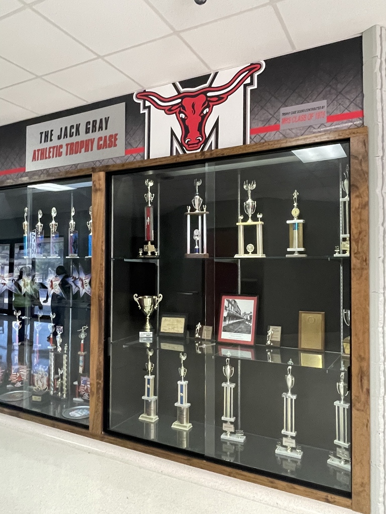 Trophy Case - Glass Doors Donated by Class of 1975