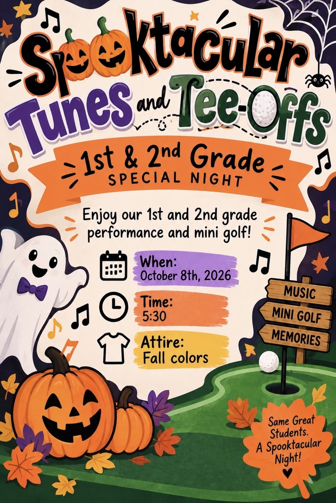 🎶⛳ SAVE THE DATE! 🎃🍂 2