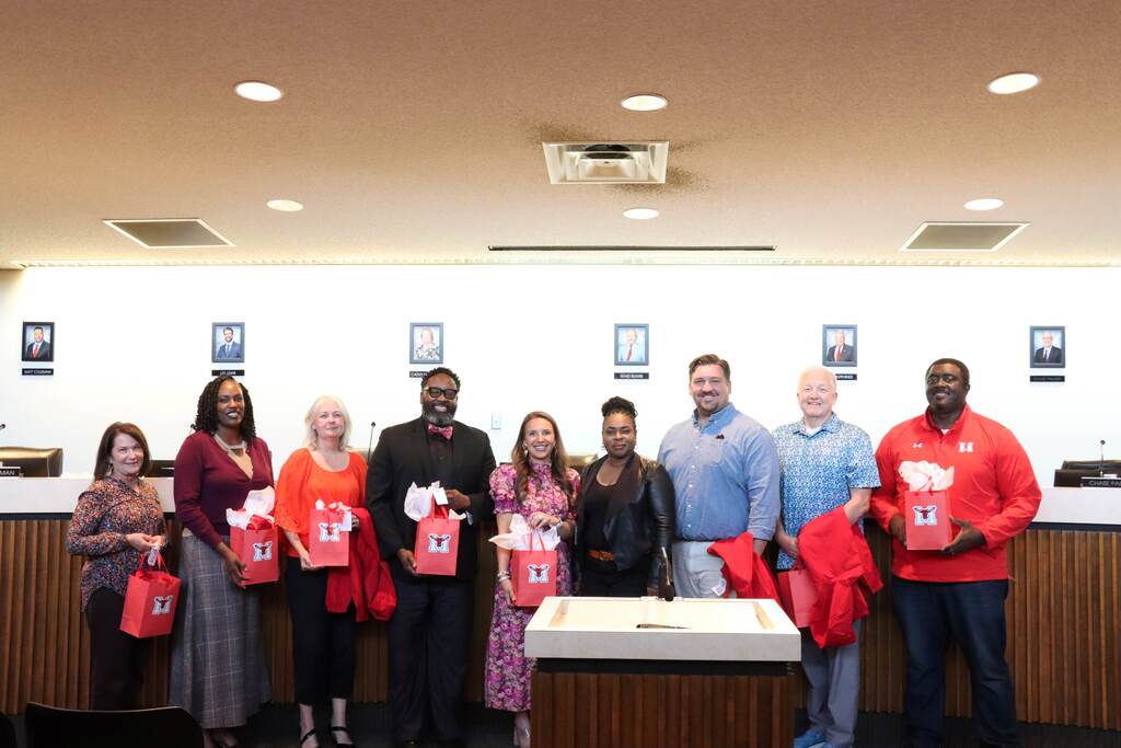 Celebrating National Principals Month at our Regular Board Meeting