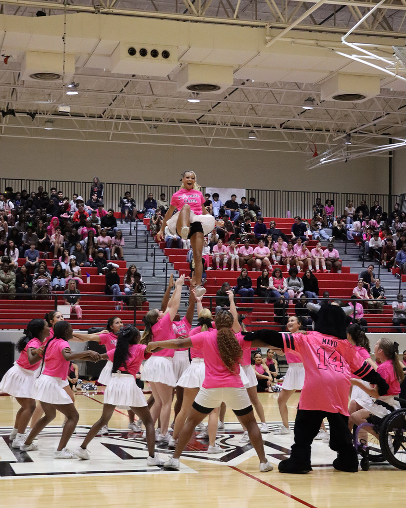Reminiscing on our "Pink Out" Pep Rally and Home Game! 