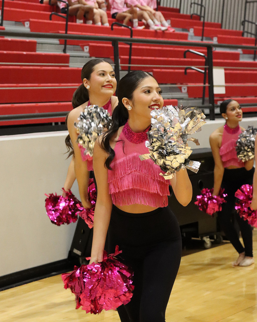 Reminiscing on our "Pink Out" Pep Rally and Home Game! 