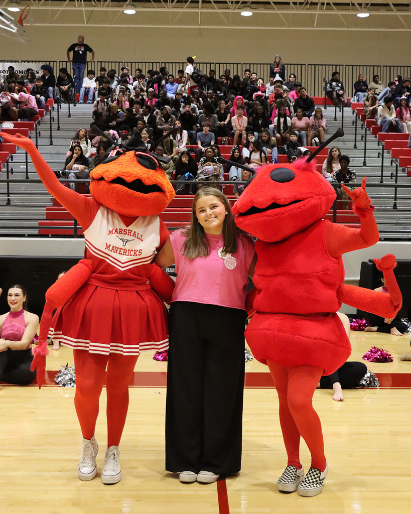 Reminiscing on our "Pink Out" Pep Rally and Home Game! 