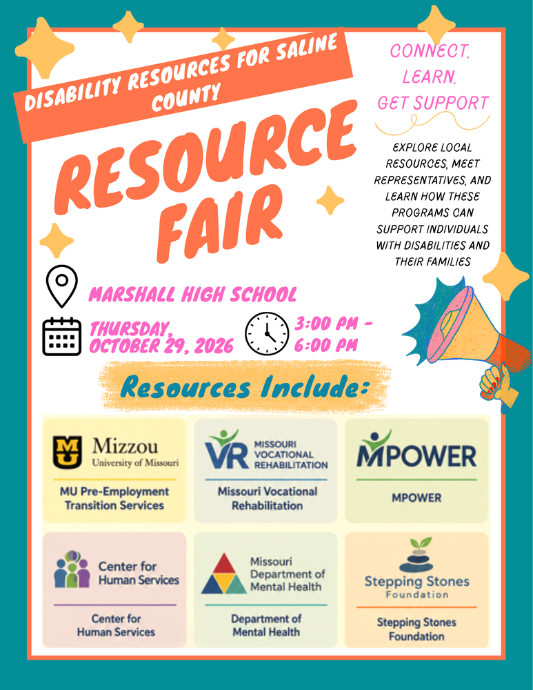 disability services resource fair at october 29, 2026 from 3:00-6:00 pm