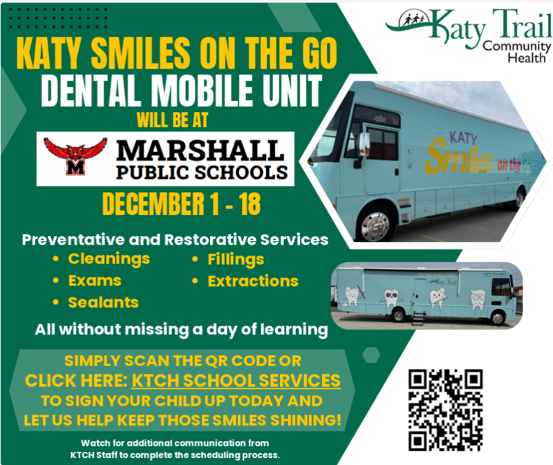 flyer for dental services in english
