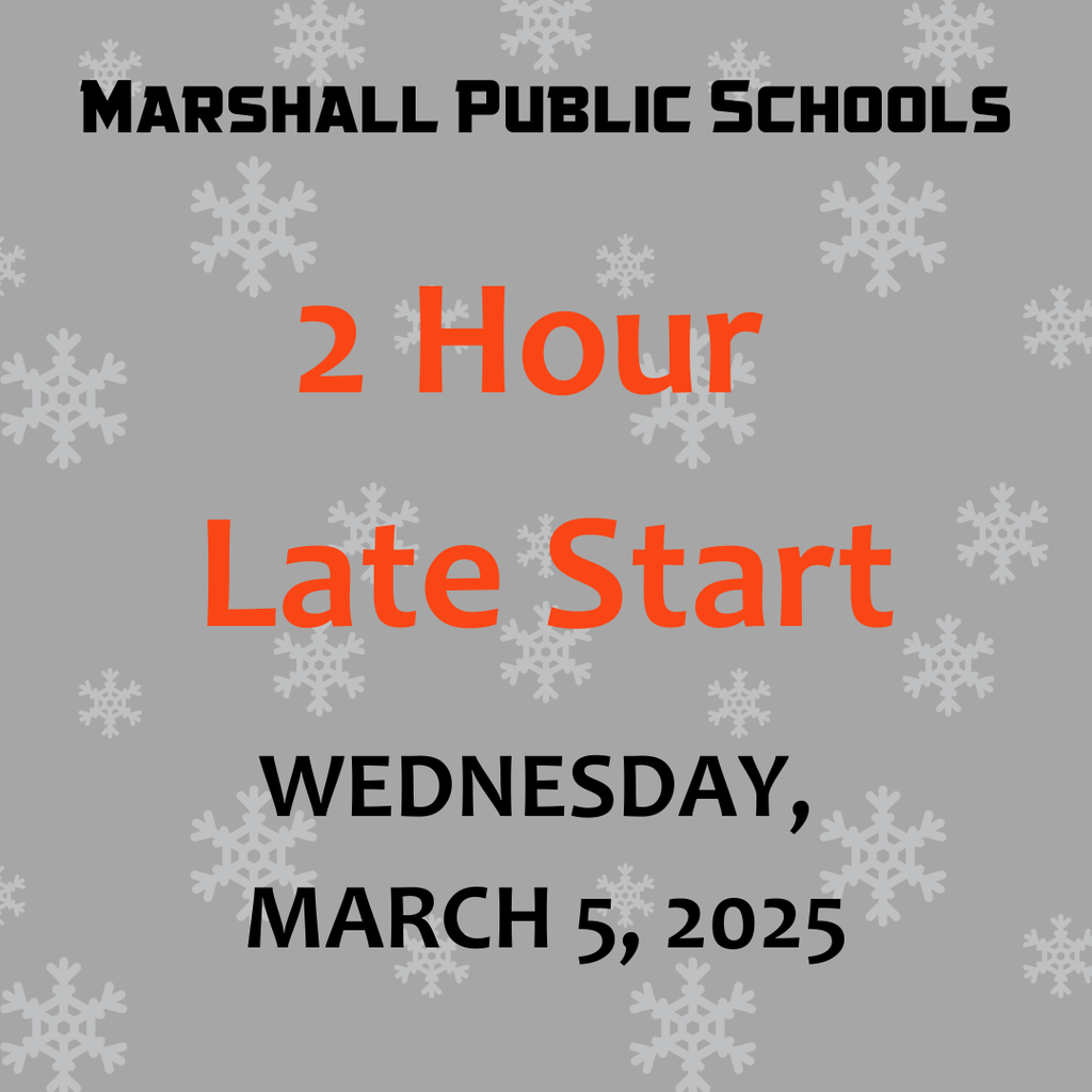 2 hr late start Wednesday March 5, 2025