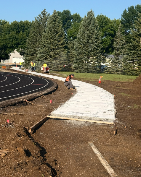 Parking Lot Construction Site