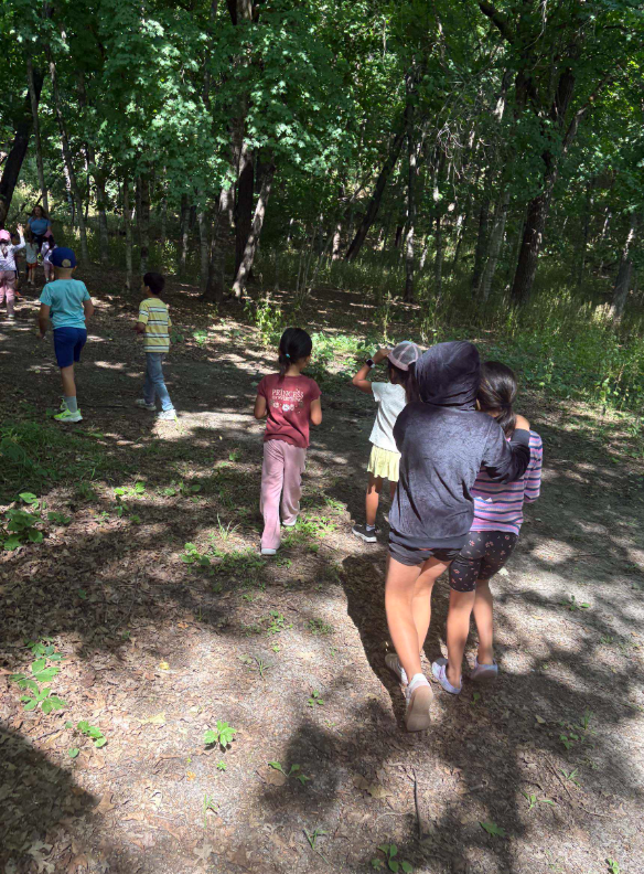 Group of kids outside