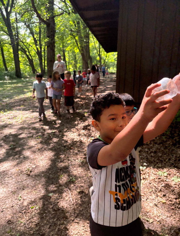 Group of kids outside
