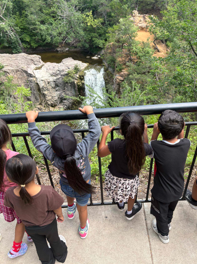 Group of kids outside