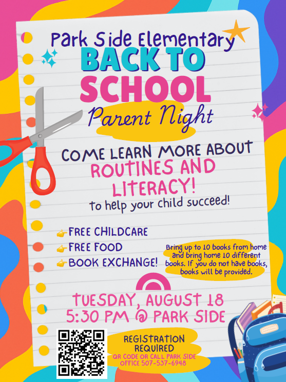 Park Side Parent Night