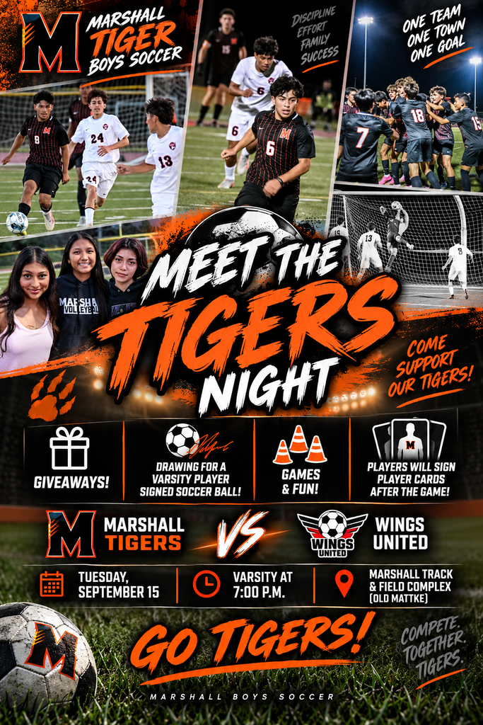 Soccer Meet the Tigers Night