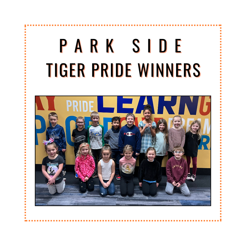 Tiger Pride Winners