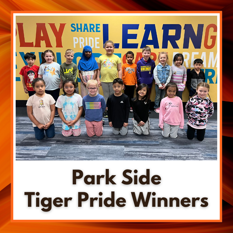 Tiger Pride Winners
