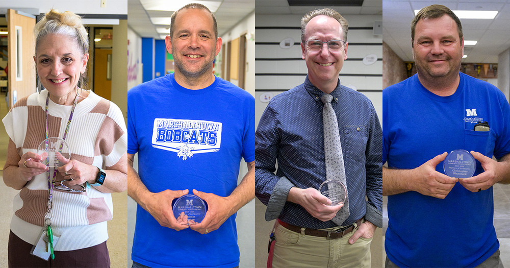Employee of the quarter recipients
