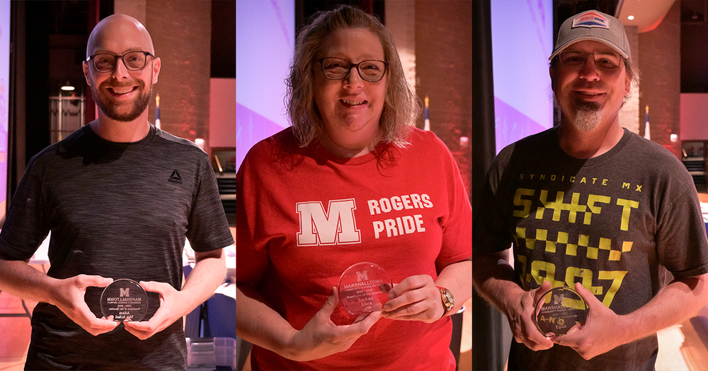 Employee of the quarter recipients