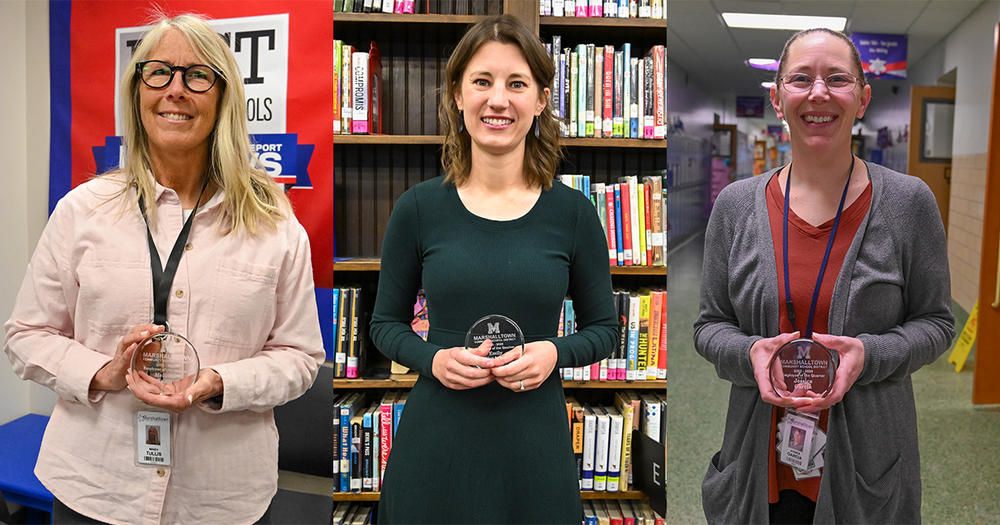 Employee of the quarter recipients