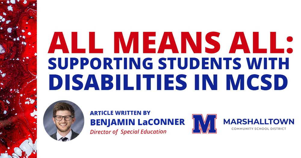 All Means All: Supporting Students with Disabilities in MCSD