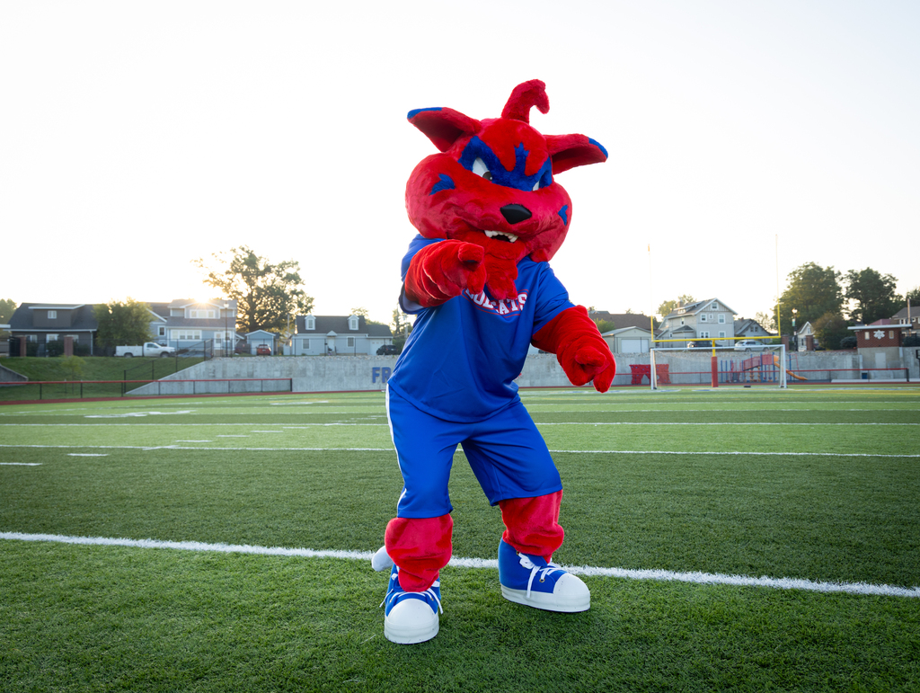 Bobby the Bobcat mascot