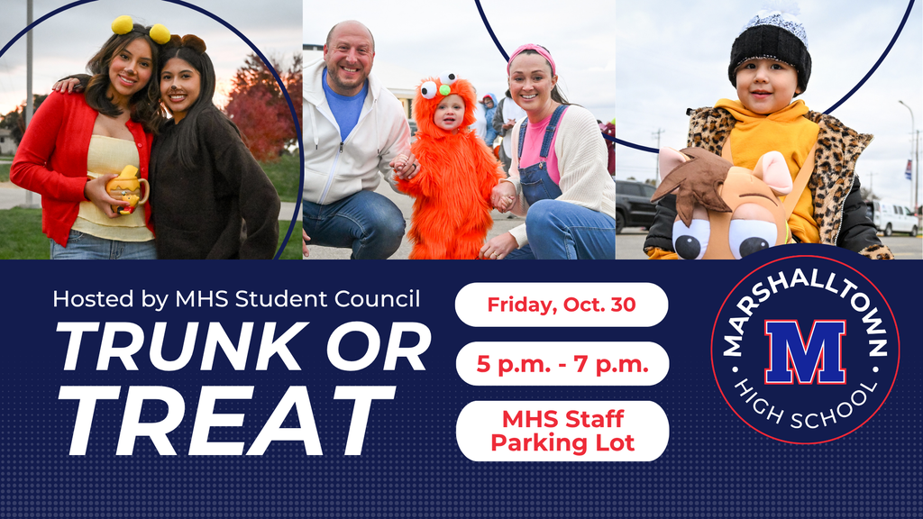 Trunk or Treat Hosted by Marshalltown High School Student Council
